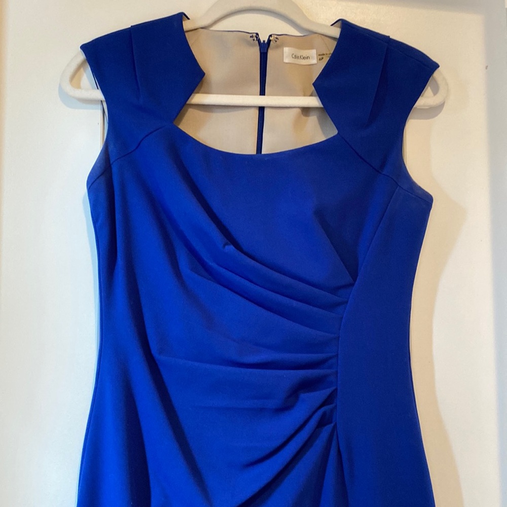 Calvin Klein royals blue dress